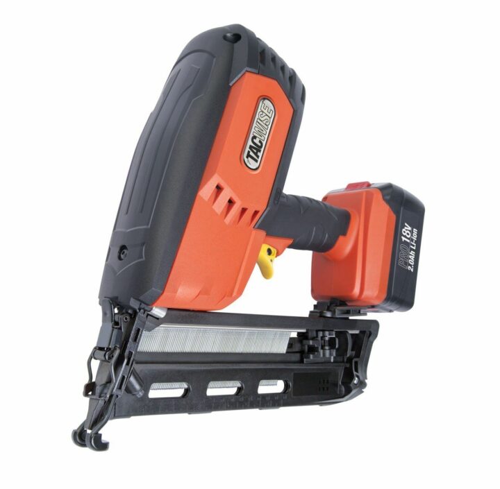 Tacwise 1243 Battery Powered 16 Gauge Angled Finish Nailer - 20mm-63mm