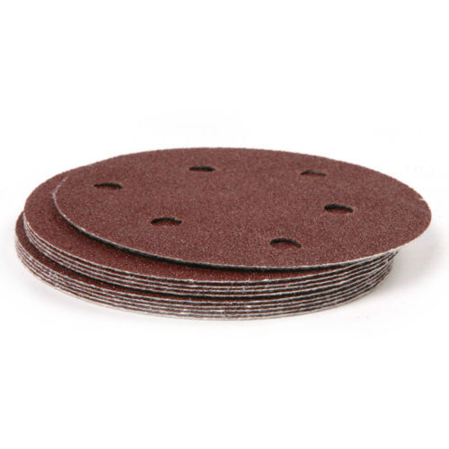 Self Stick 150mm (6") Sanding Discs - Six Hole