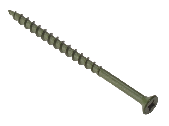 4.5 x 60mm Green Decking Woodscrews