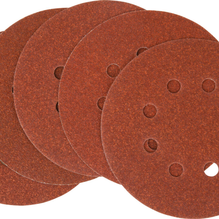 Self Stick 150mm (6") Sanding Discs - Eight Hole