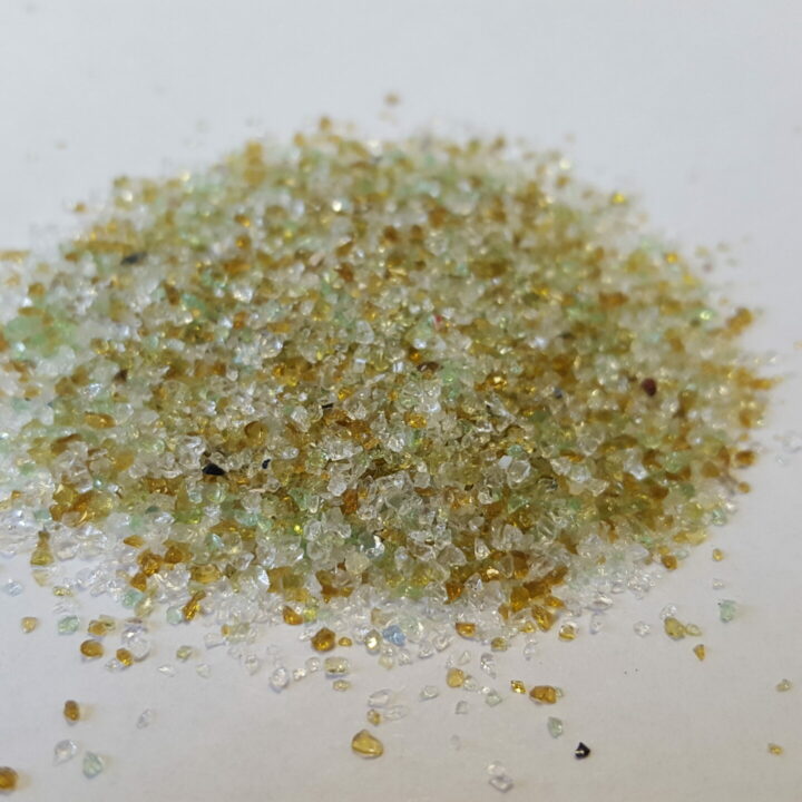 Fine/Medium Grade Crushed Glass Blasting Media - 25kg