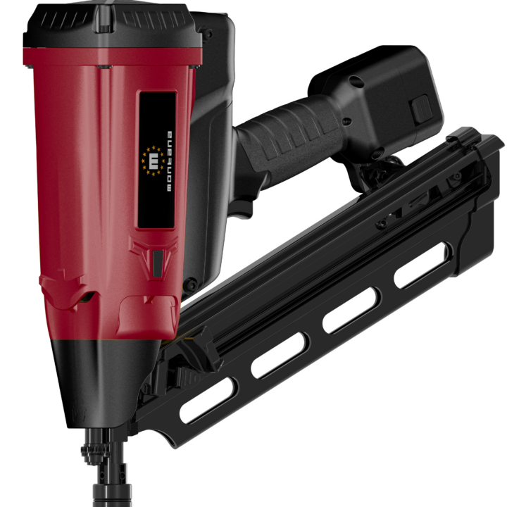 Montana GSN34-90/CE Cordless Clipped Head Gas Nailer - 50-90mm