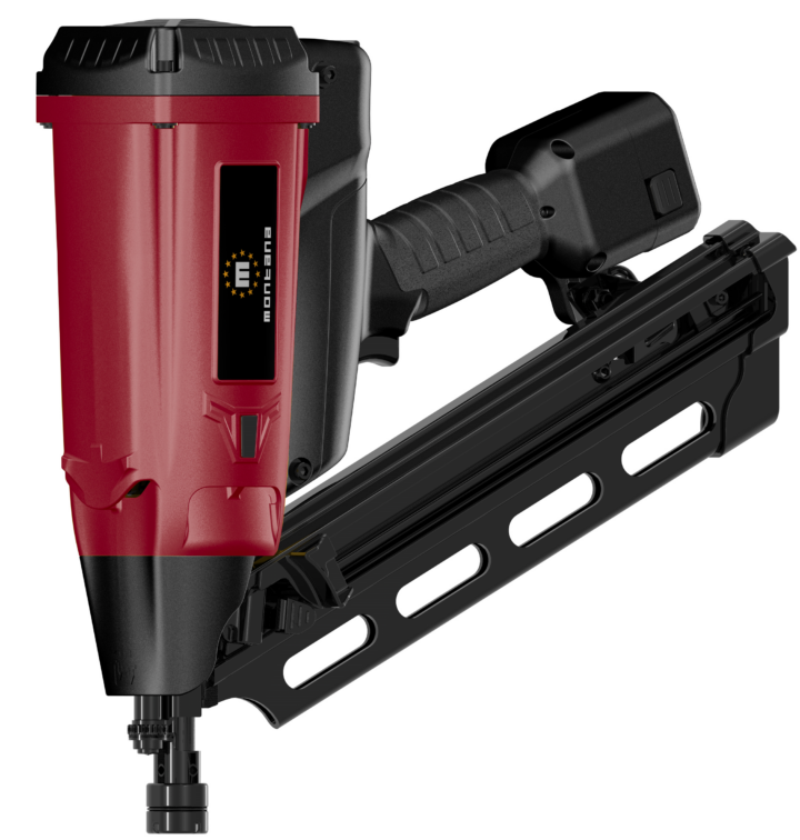 Montana GSN34-90/CE Cordless Clipped Head Gas Nailer - 50-90mm