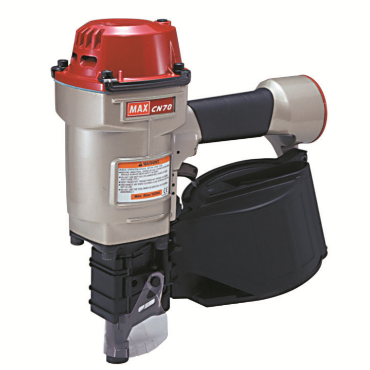 MAX CN70 Heavy Duty Pallet & Fencing Air Coil Nailer - 45-70mm