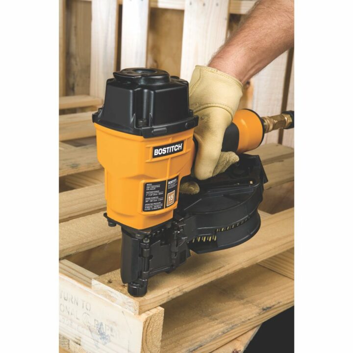 Bostitch IC60-1-E Industrial Pallet Contact Trip Air Coil Nailer - 25-60mm - Image 3