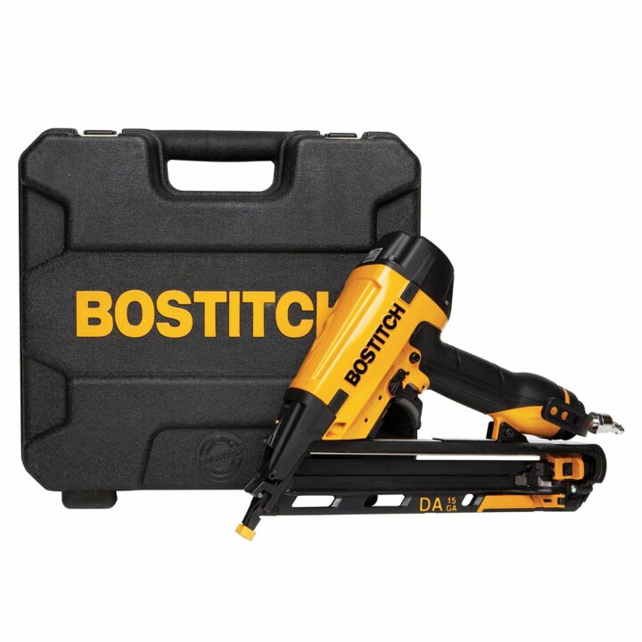 Bostitch DA1564K-E 15 Gauge Angled DA Air Finish Nailer - 32-64mm - Image 4