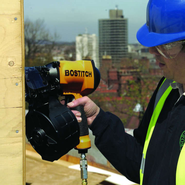 Bostitch N58C-1-E Pallet & Packaging Construction Air Coil Nailer - 25-55mm - Image 4