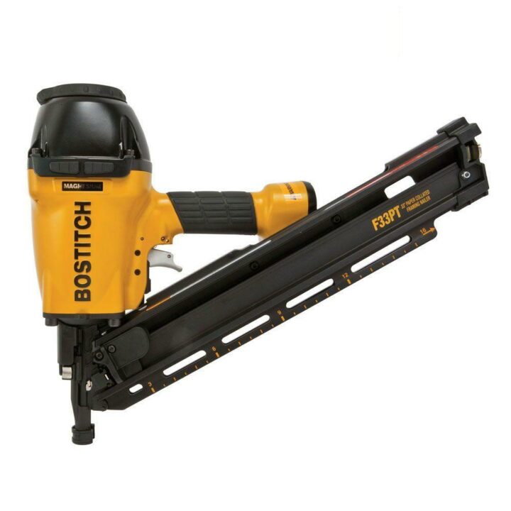 Bostitch F33PT-E 33 Degree 1st Fix Angled Air Strip Nailer - 50-90mm